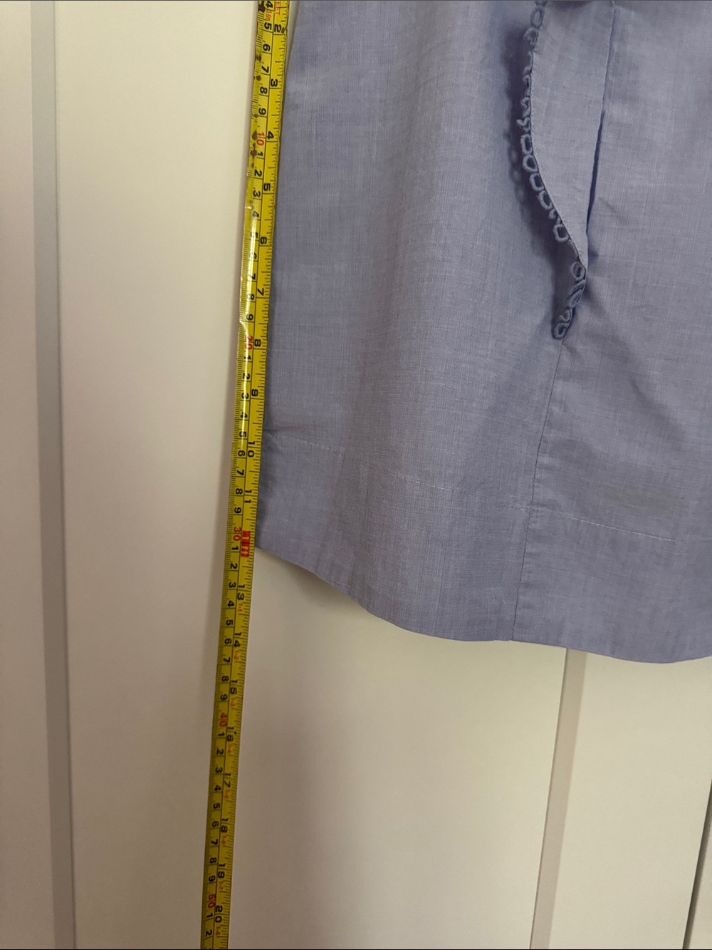 J. Crew Ruffle-Sleeve Button Front Top - Picture 9 of 9